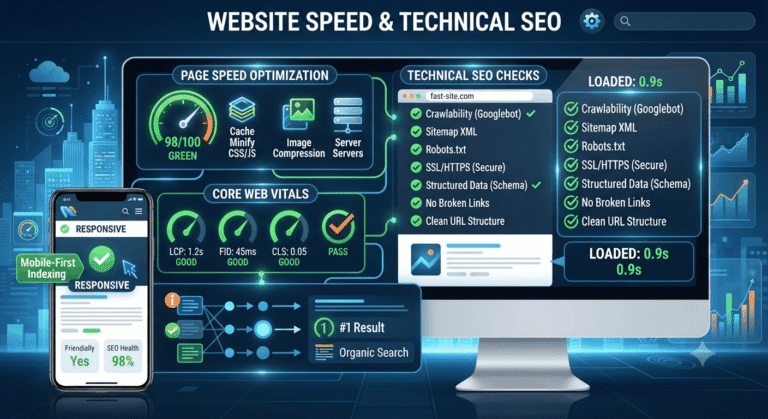 Website Speed & Technical SEO