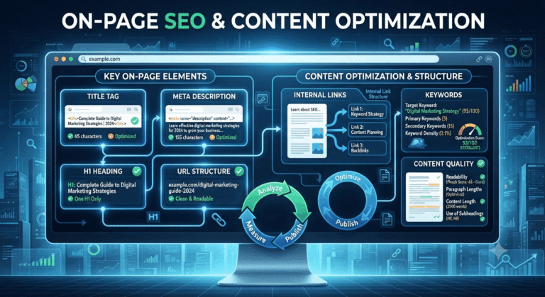On-Page SEO & Content ptimization