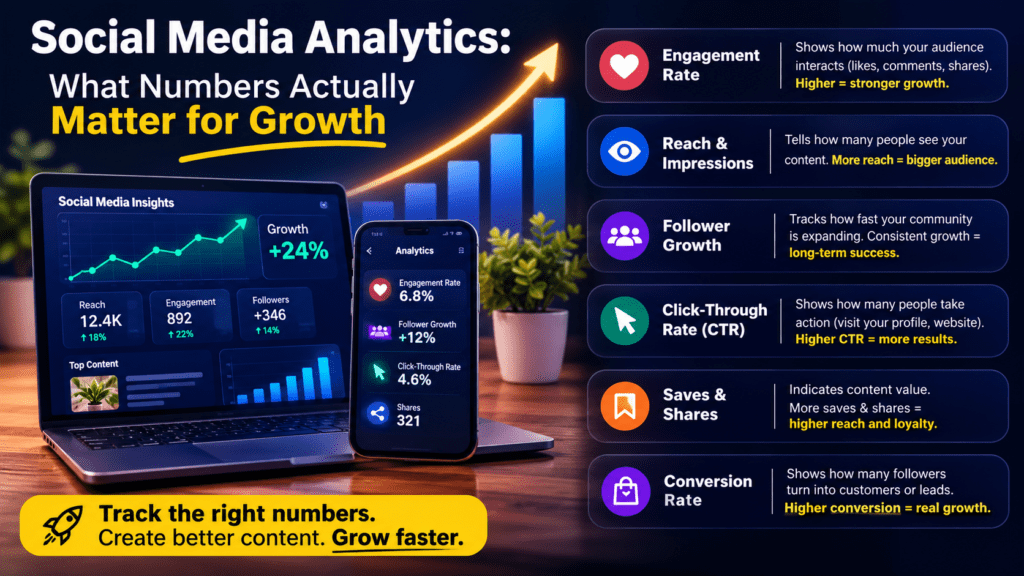 social media analytics: what numbers actually matter for growth