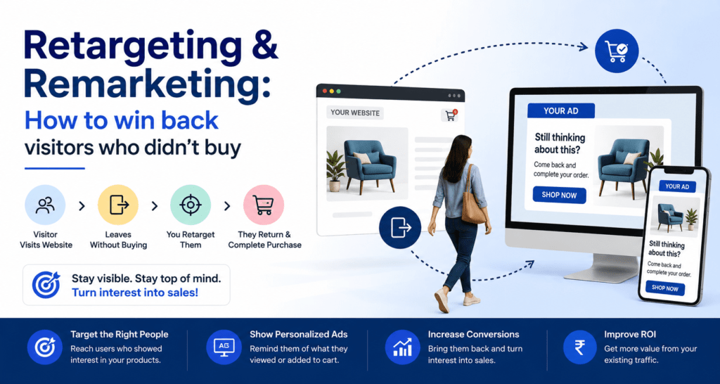 Retargeting & Remarketing: How to win back visitors who didn’t buy