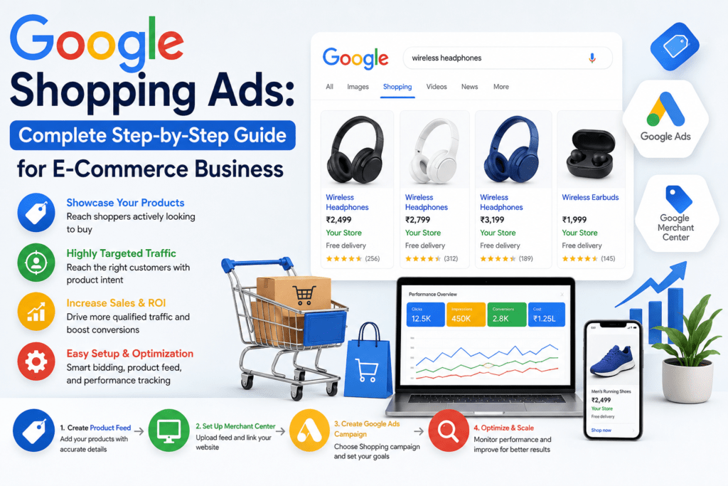 Google shopping Ads: complete set guide for E-Commerce Bussiness