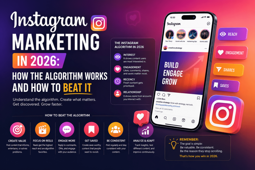 instagram marketing in 2026: how the algorithm works an how to beat it