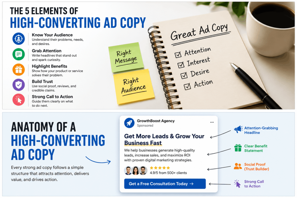 Elements of high-converting Ad copy