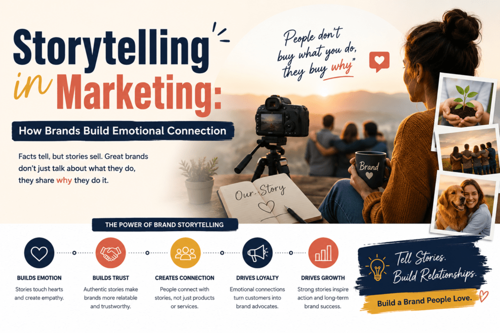 Storytelling in Marketing: How Brands Build Emotional Connection