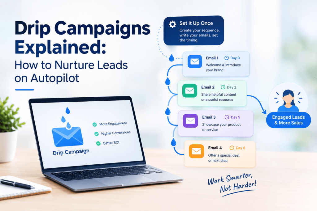 Drip Campaigns Explained: How to Nurture Leads on Autopilot