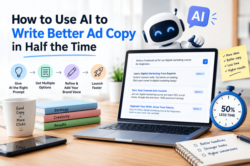 How to Use AI to Write Better Ad Copy in Half the Time