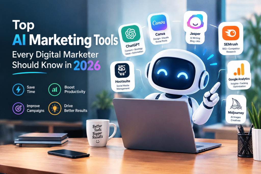 Top AI Marketing Tools Every Digital Marketer Should Know in 2026