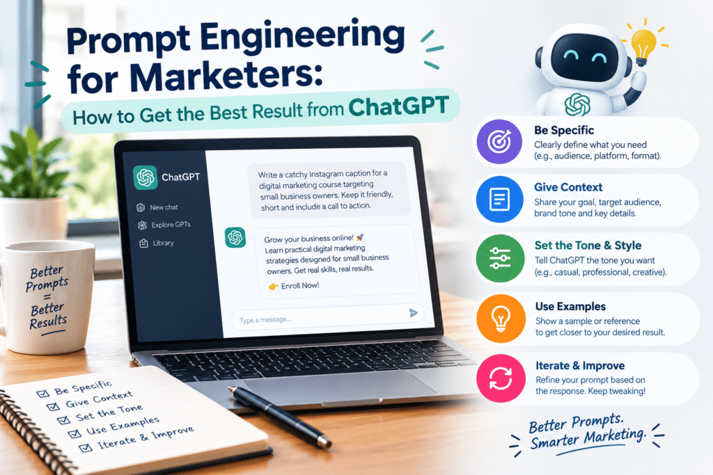Prompt Engineering for Marketers: How to Get the Best Result from ChatGPT
