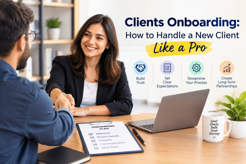 Clients Onboarding: How to Handle a New Client Like a Pro